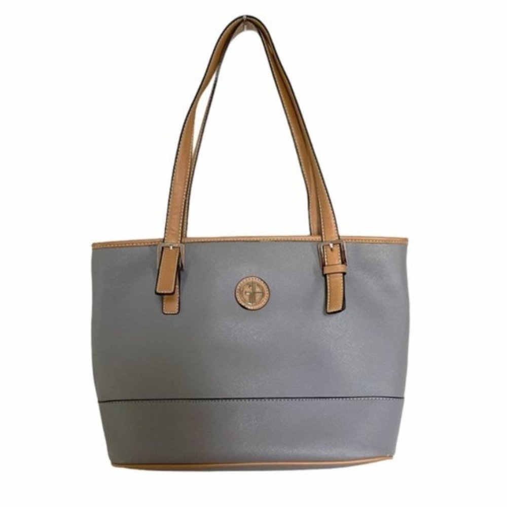 Giani Bernini Double Flat Strap Shoulder Bag - image 1